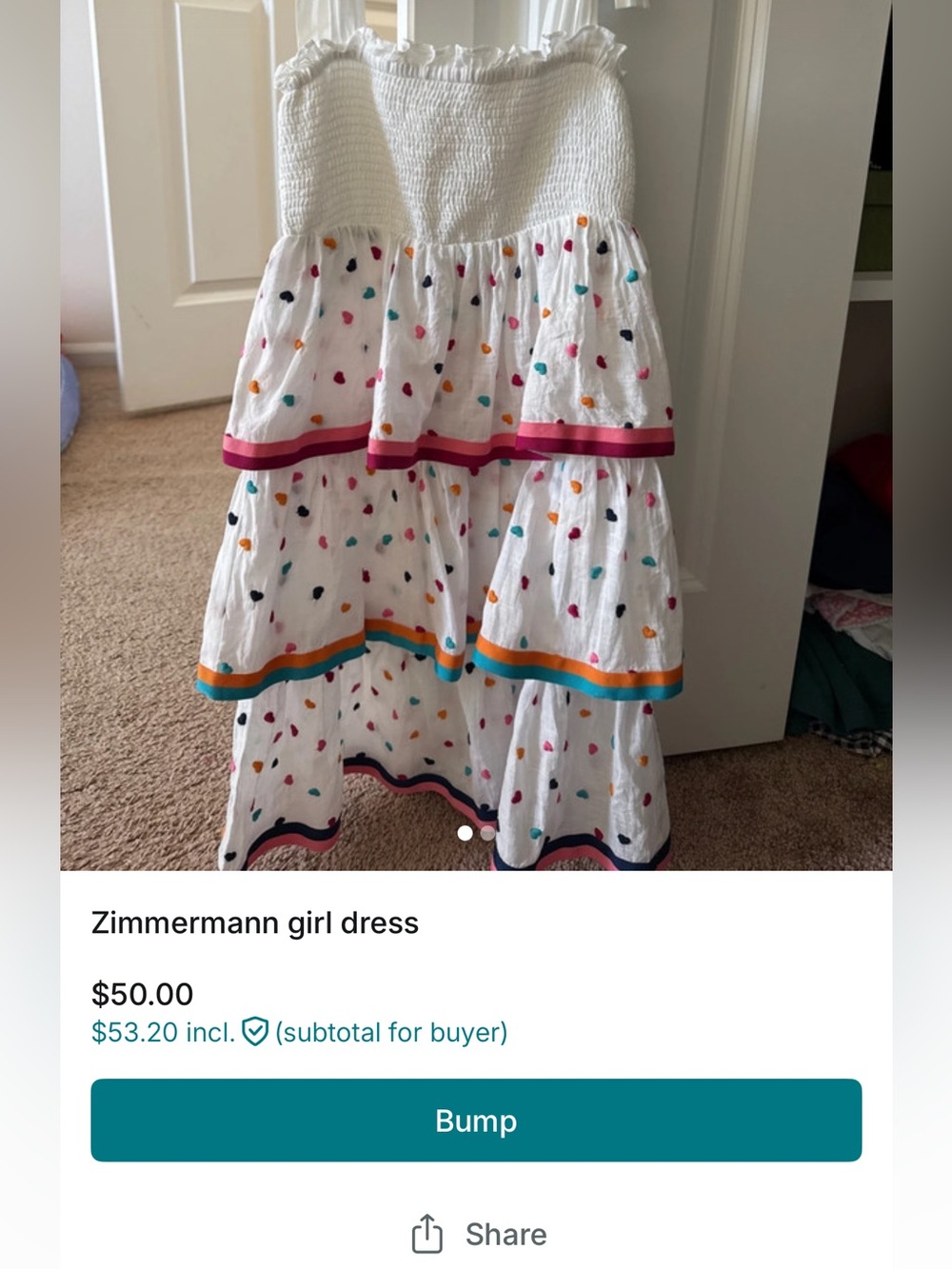 ZIMMERMANN GIRL DRESS